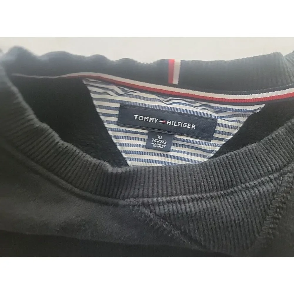 Tommy Hilfiger Black Logo Sweater‎ XL